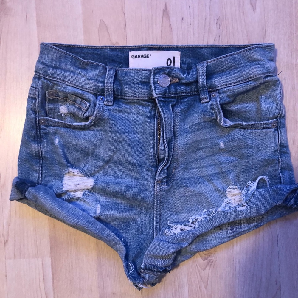 Garage jean shorts!